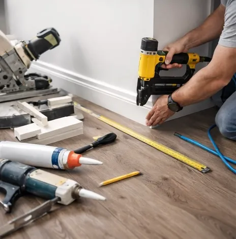 Baseboard installation in North York