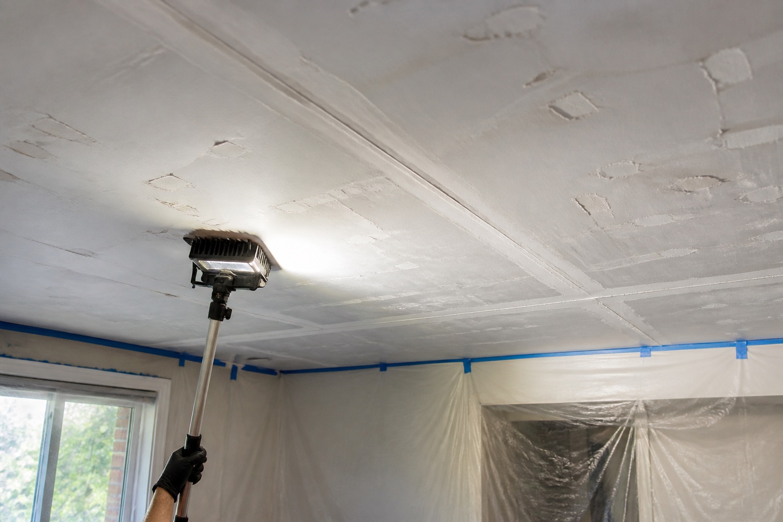 Ceiling Imperfections After Popcorn Removal: What They Mean and How They’re Fixed