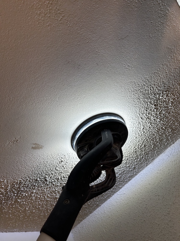 Popcorn Ceiling Removal project 1